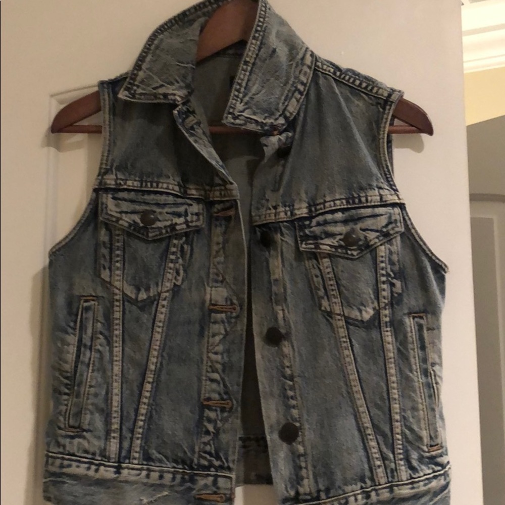 Denim vest